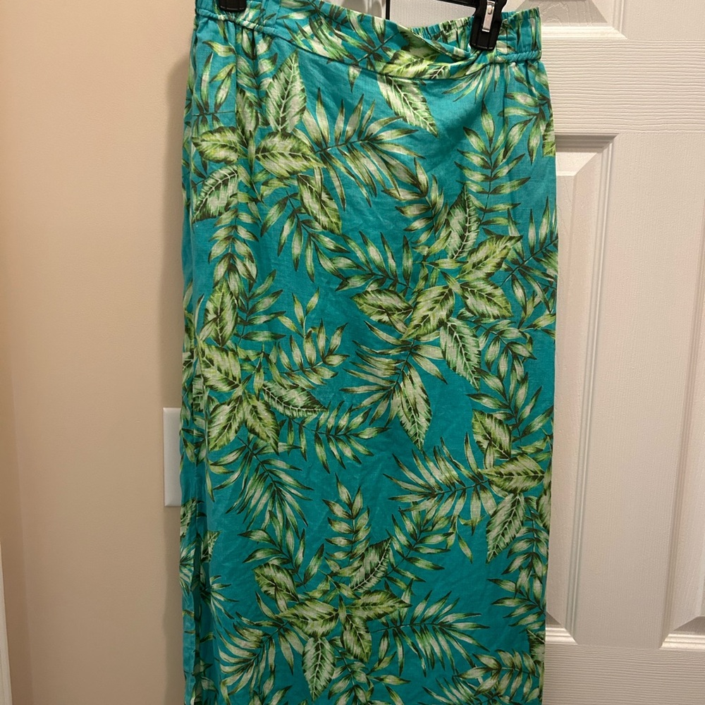 C&C California 100% Linen Skirt